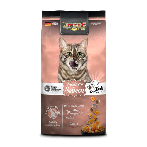 ALIMENTO LEONARDO GRAIN FREE ADULTO SALMON 7.5KG