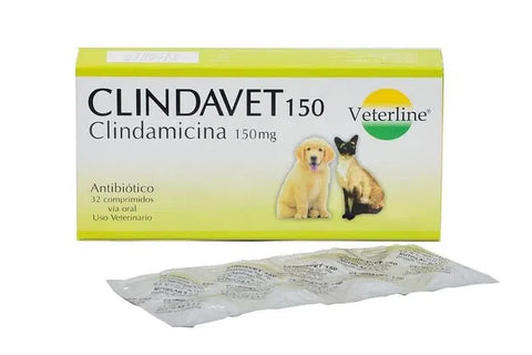 CLINDAVET 150 MG - 1 BLISTER X 8 TAB