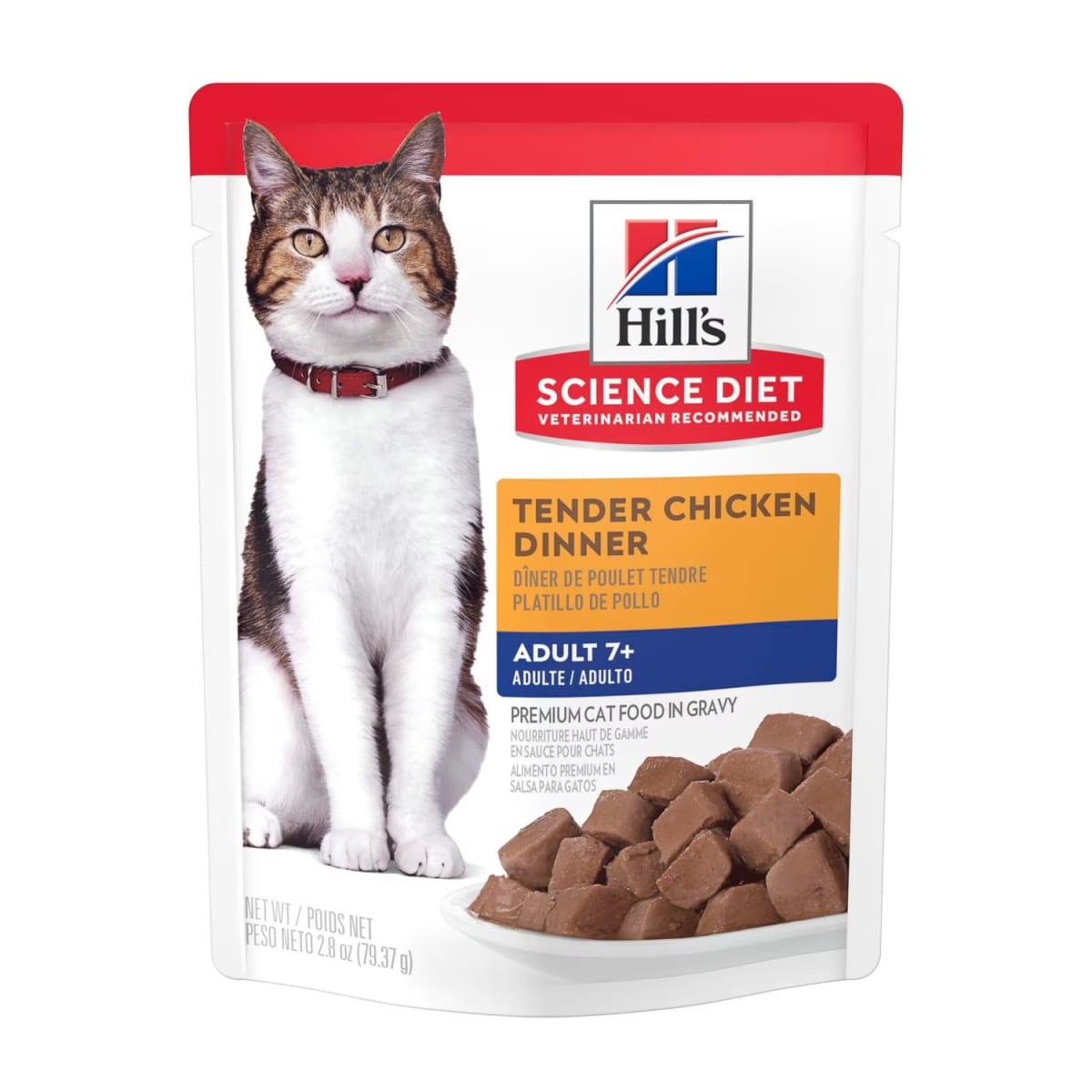 HILLS SACHET ADULTO 7+ TENDER CHICKEN DINNER GRAVY