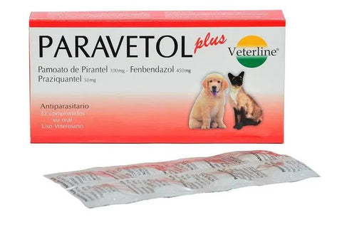 PARAVETOL PLUS CAJA X 1 BLISTER 8 UND