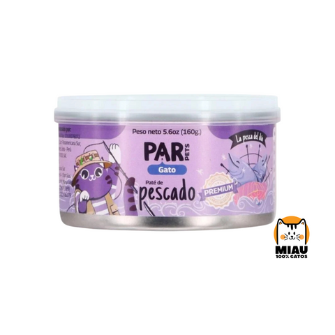 PATÉ DE PESCADO PARA GATOS PAR PETS