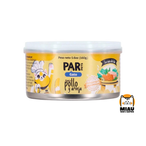 PATÉ DE POLLO Y ARVERJA PARA GATOS PAR PETS