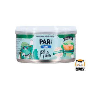 PATÉ DE POLLO Y PAVITA PARA GATOS PAR PETS