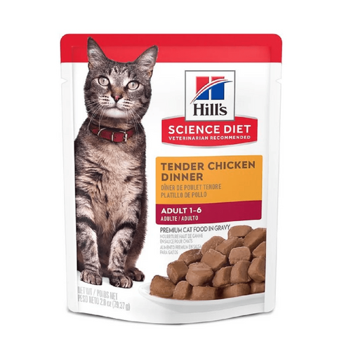 HILLS SACHET ADULTO TENDER CHICKEN DINNER GRAVY