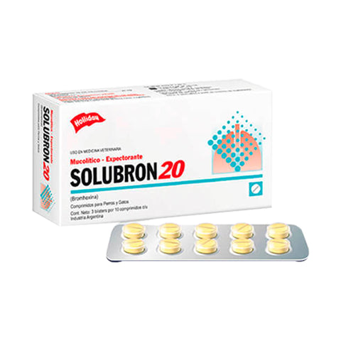 HOLLIDAY SOLUBRON 20 MG X BLISTER X 10 TAB