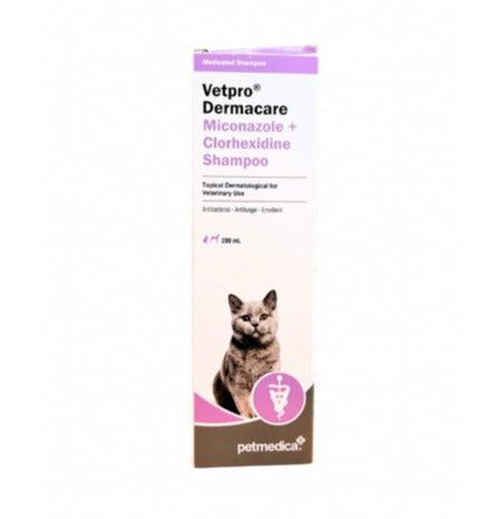 VETPRO® DERMACARE MICONAZOLE + CLORHEXIDINE SHAMPOO