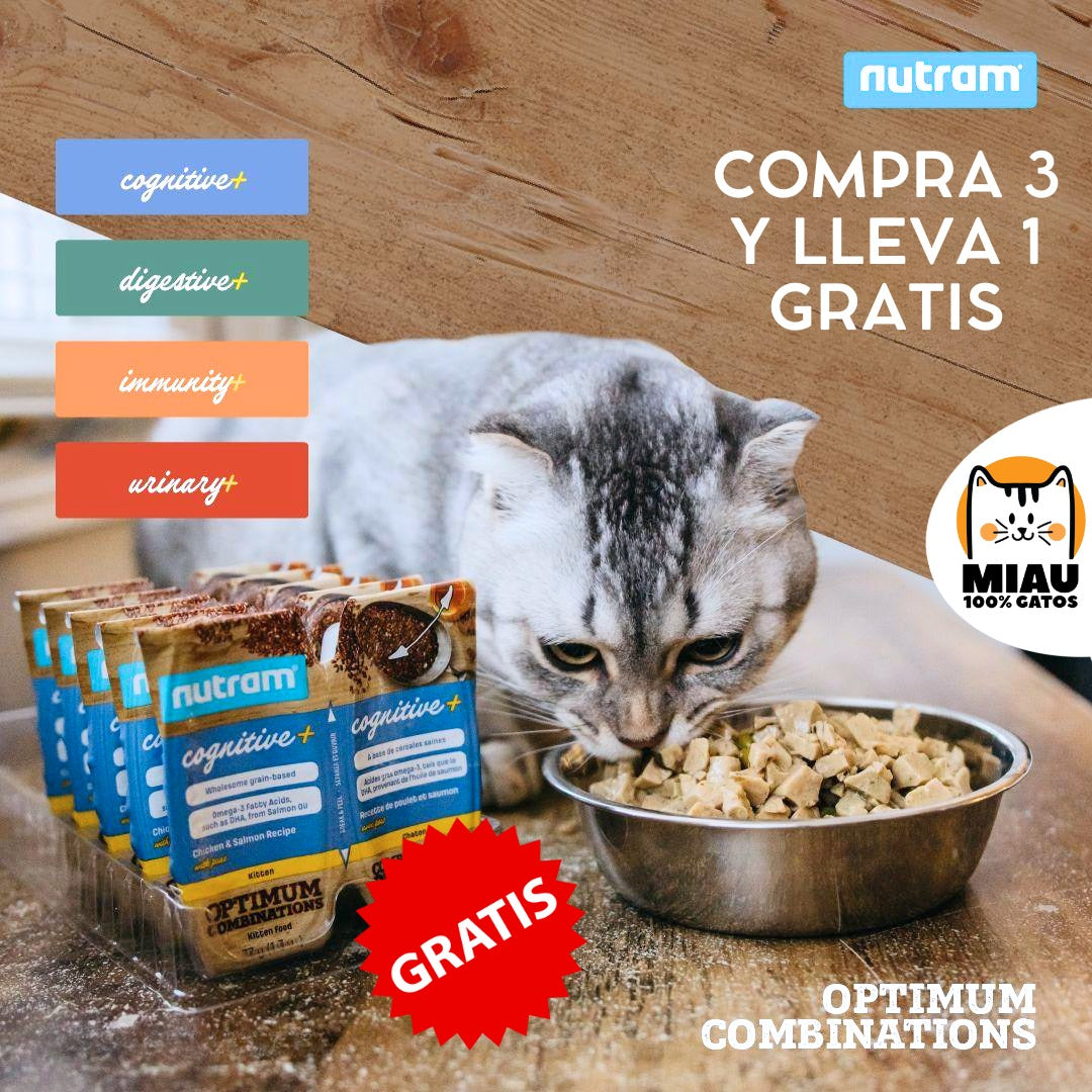 PROMO 3+1 NUTRAM OC - TREATS SNACKS