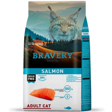 BRAVERY SALMÓN GATO ADULTO 2 KG